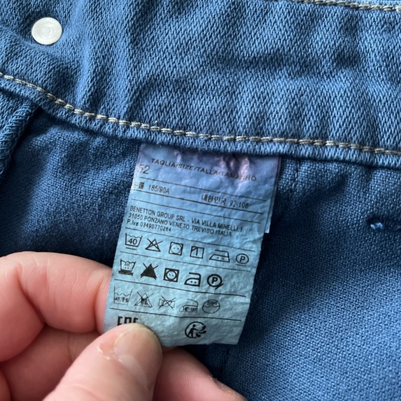 NWT - United Colors of Benetton Men’s Cotton Chino - US Size 36/EU Size 52 - Picture 9 of 10